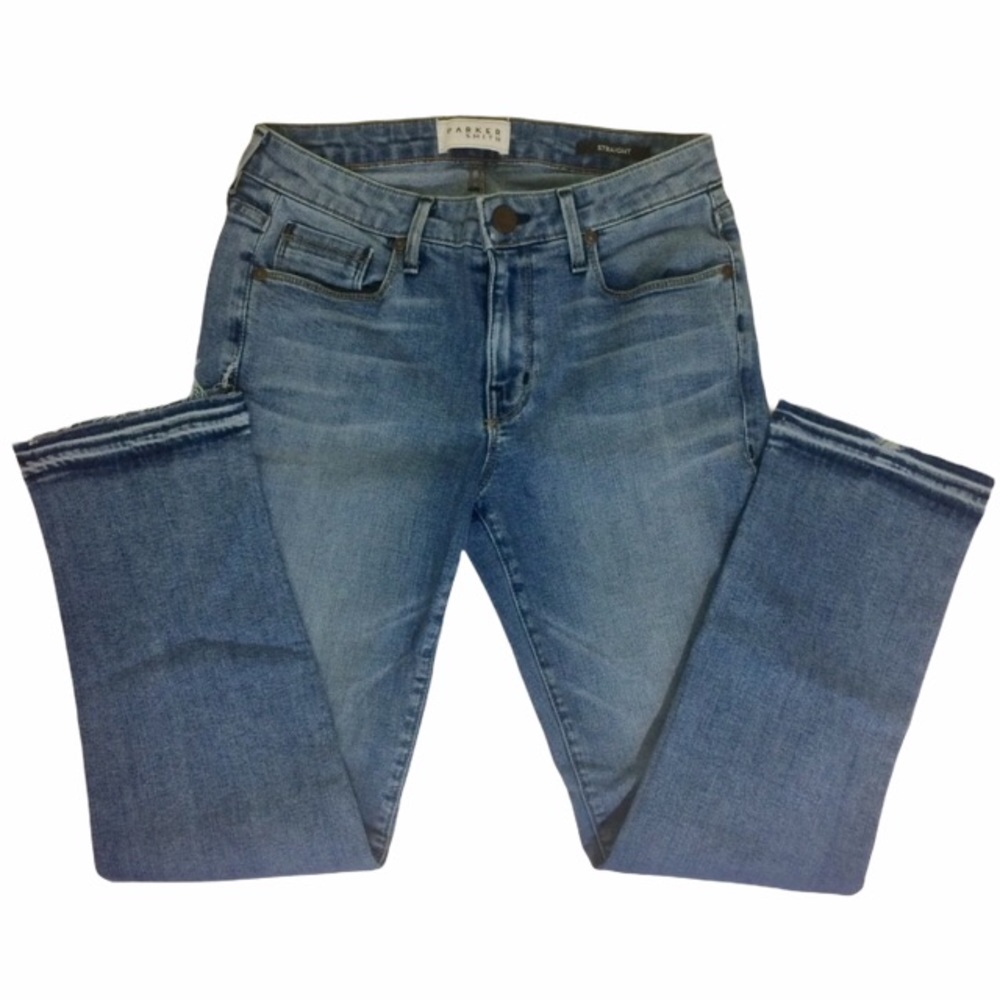 Parker Smith Straight fray hem jeans Size 26 NWOT